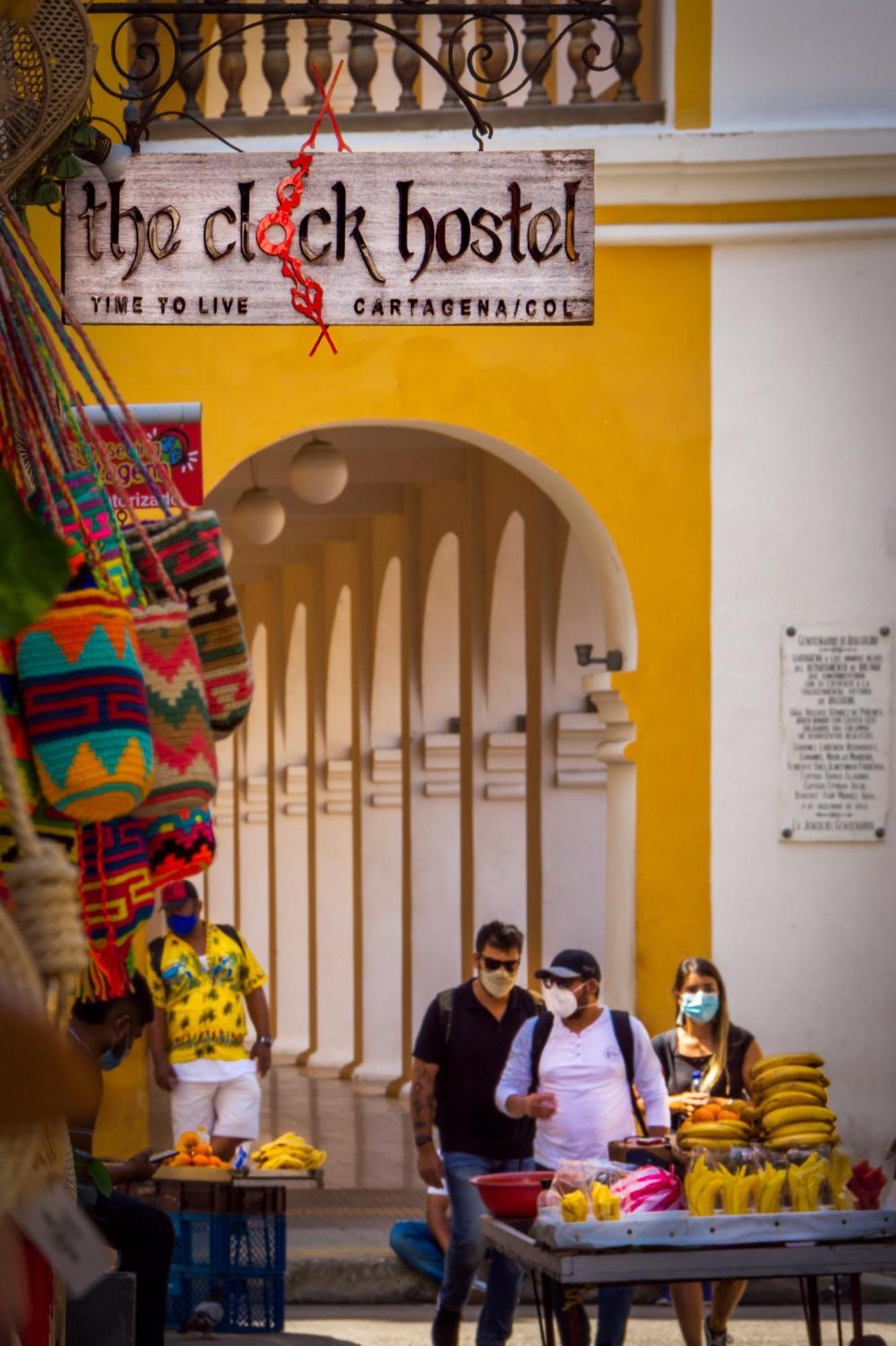 The Clock Hostel & Suites Cartagena Esterno foto